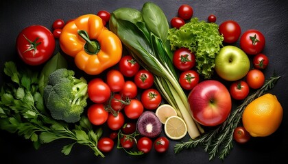fruits and vegetables