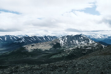 Kenai Mountain Range in Kenai Fjords National Park