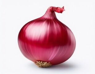 red onion isolated on white