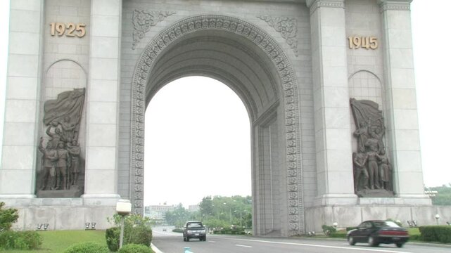 The arch of triumph, Pyongyang, North Korea
