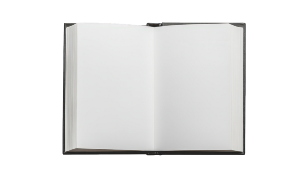 an open book with blank pages inviting creativity and thoughts its simplicity encourages writing sketching or journaling making it a versatile tool for expression