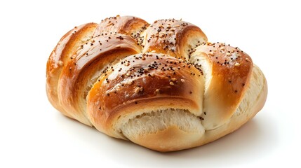 bun isolated on white background