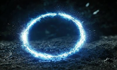 Electrifying Energy Ring - Powered by Adobe