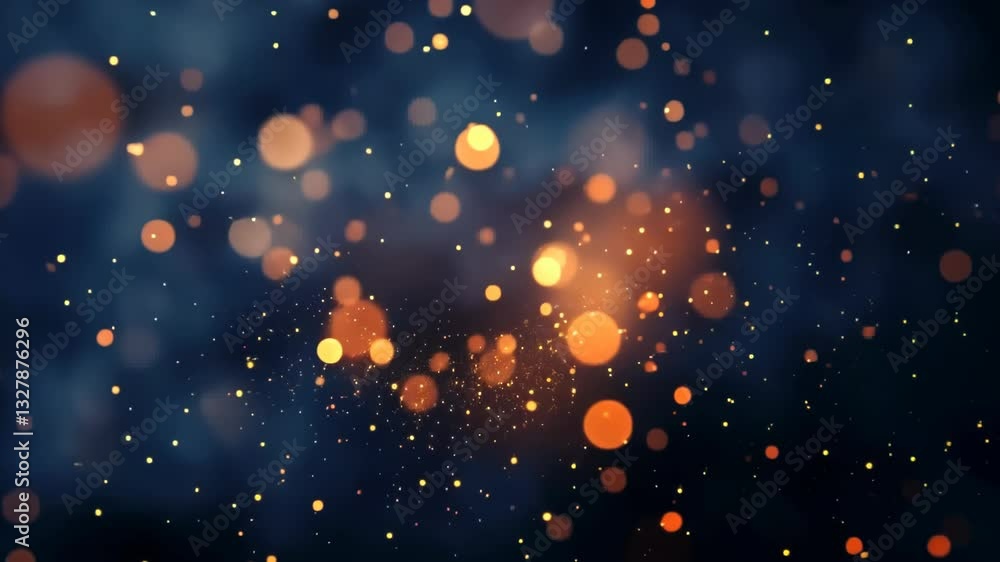 Poster captivating sparkles dance across the night sky creating a mesmerizing visual symphony of light and 