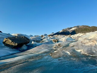 rocks in the mountains
