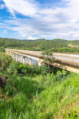 vista da segunda ponte na cidade de Resplendor, Estado de Minas Gerais, Brasil