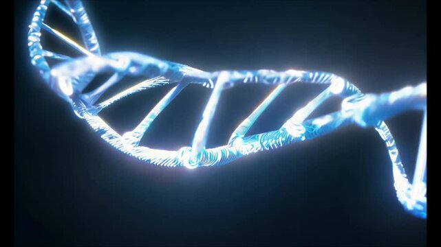 DNA helix yang di riset di laboratorium 