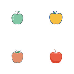 Apple Simple Vector Icon