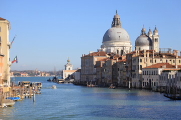 Scenic view of Grand Canal in Venice, Italy