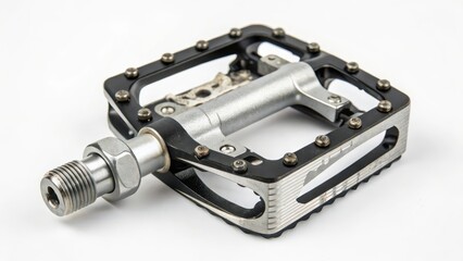Bicycle Pedal on White Background