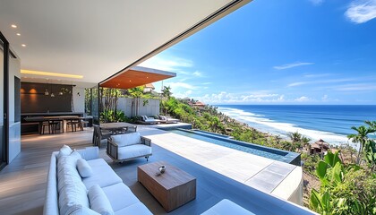 Fototapeta premium Beach architecture building