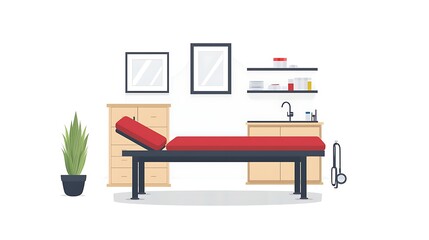 Modern Medical Examination Room