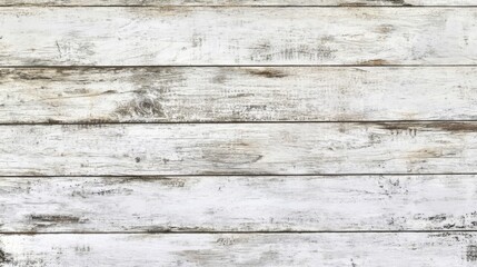 Obraz premium White Washed Wood Planks Texture Background