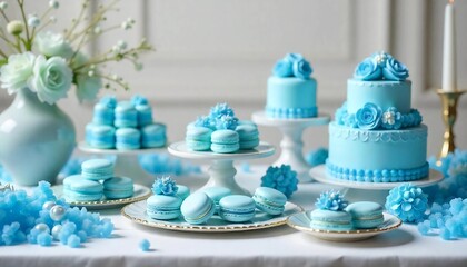 blue sweets