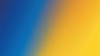 Abstract blue and yellow gradient background.
