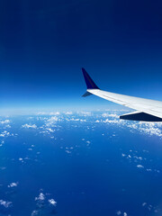 Fototapeta premium view from the plane