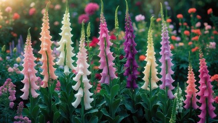 Collection of Snapdragon plants