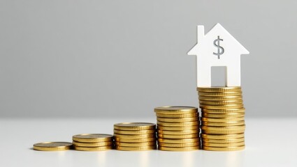 Save money to purchase a house. Affordable housing options. Acquiring a nice house.