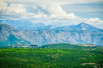 Fototapeta premium Beautiful balkan nature near Dubrovnik, Croatia