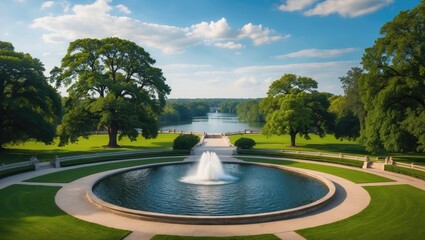 Bethesda Terrace and Fountain are two architectural elements that overlook The Lake.