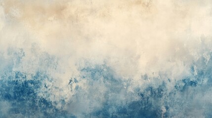 Abstract Beige Blue Watercolor Background Texture