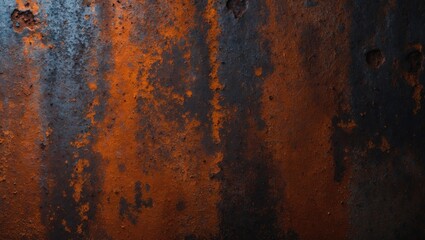Rusty metal background texture. Close-up view.