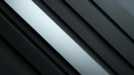 Obraz premium Abstract diagonal lines in shades of gray and white.