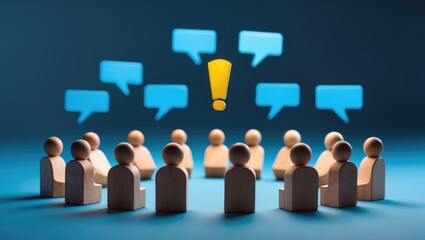 Obraz premium Concept dialogue, collaboration, teamwork, training. Cooperation and collaboration, engagement. Social interactions, uniting to address challenges. Staff, community gathering.