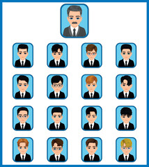 Classroom seating plan suitable for middle school or high school equivalents