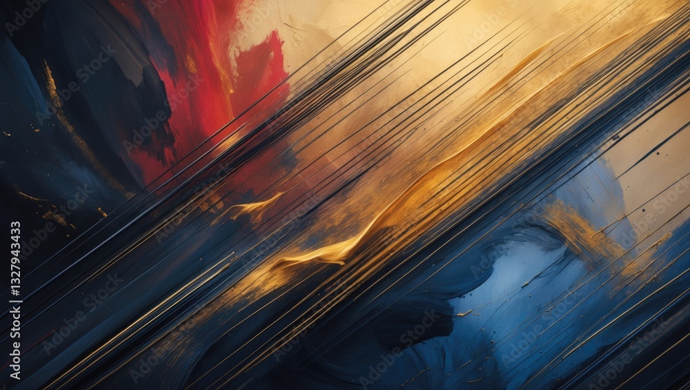 Poster background abstract diagonal lines. lines in dark colors.