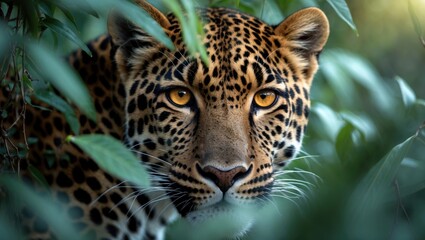 Fototapeta premium More leopards observe you than you observe them.