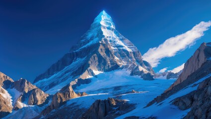 Mountain summit.