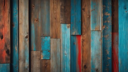 reclaimed wood panel wall design