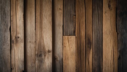 Obraz premium Reclaimed old wooden surface