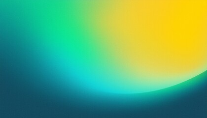 Abstract background, yellow green blue glowing grainy gradient banner, noise texture backdrop webpage header poster cover design