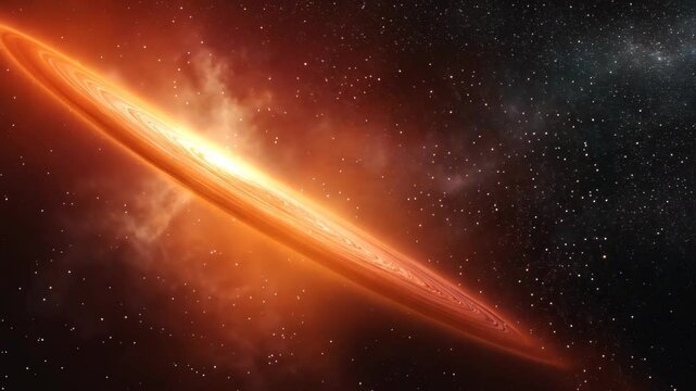Mystical Star Flying Through Space With Cosmic Dust And Radiant Light For Scientific Visualization And Cinematic Screensavers Capturing Universal Marvels Of The Galaxy And Astrophysical Wonders