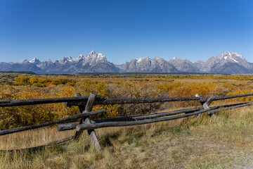 J.P. Cunningham Cabin / Cunningham Cabin Historic Site, Wyoming. Grand Teton National Park.