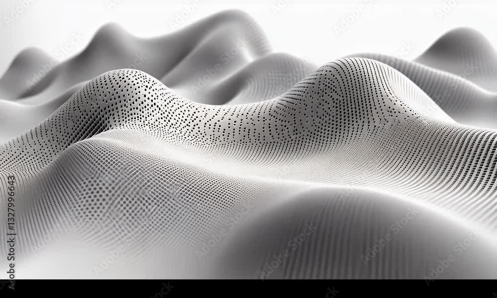 Poster abstract wave pattern, textured surface. complex, organic form