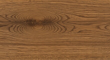 A close-up view of beautifully grained wood showcasing rich brown tones and intricate patterns. The natural texture enhances the warmth and elegance, ideal for interior design or woodworking projects.