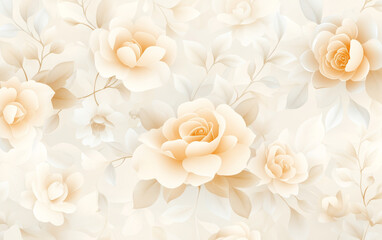 Vintage floral texture art background
