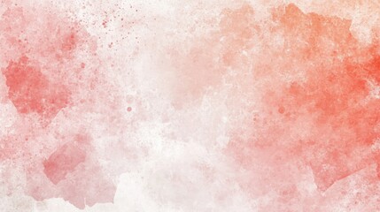 Fototapeta premium Watercolor Splashes in Soft Reds and Pinks Creating a Whimsical Abstract Background Full of Playful Energy and Artistic Charm
