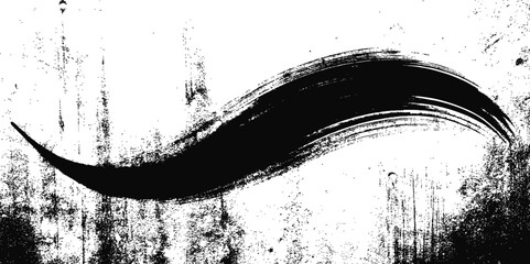 Texture grunge black or white of grunge stain old wall cracks dust and scratches old wall texture vector background.