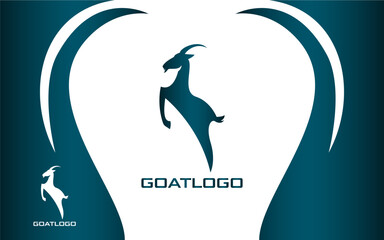Goat Logo Modern and Minimalist