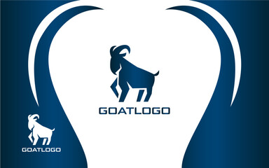 Goat Logo Modern and Minimalist