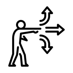 decision outline icon