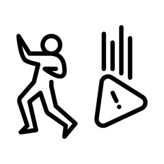 Avoid Risk outline icon
