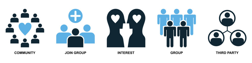 people networking icon vector representing connection, teamwork, and communication. Perfect for business, social, and digital projects with a modern and clean visual concept.