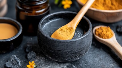 Indulge in a purifying detox bath, a serene ritual designed to cleanse the body and rejuvenate the spirit, enhanced with the power of charcoal-infused water, known for its absorbent qualities