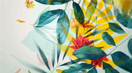 Spring-Inspired Infographic Elements for Data Visualization, Generative AI