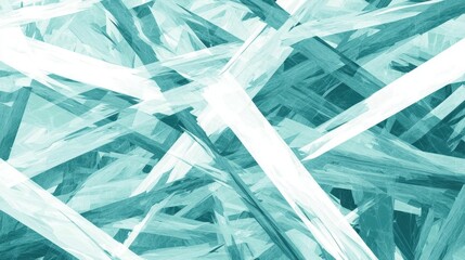 Abstract Blue and White Texture With Dynamic Brush Strokes